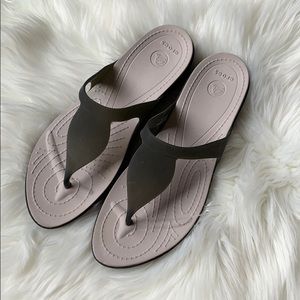 ☀️ Black Crocs Flip Flop / Sandal ☀️